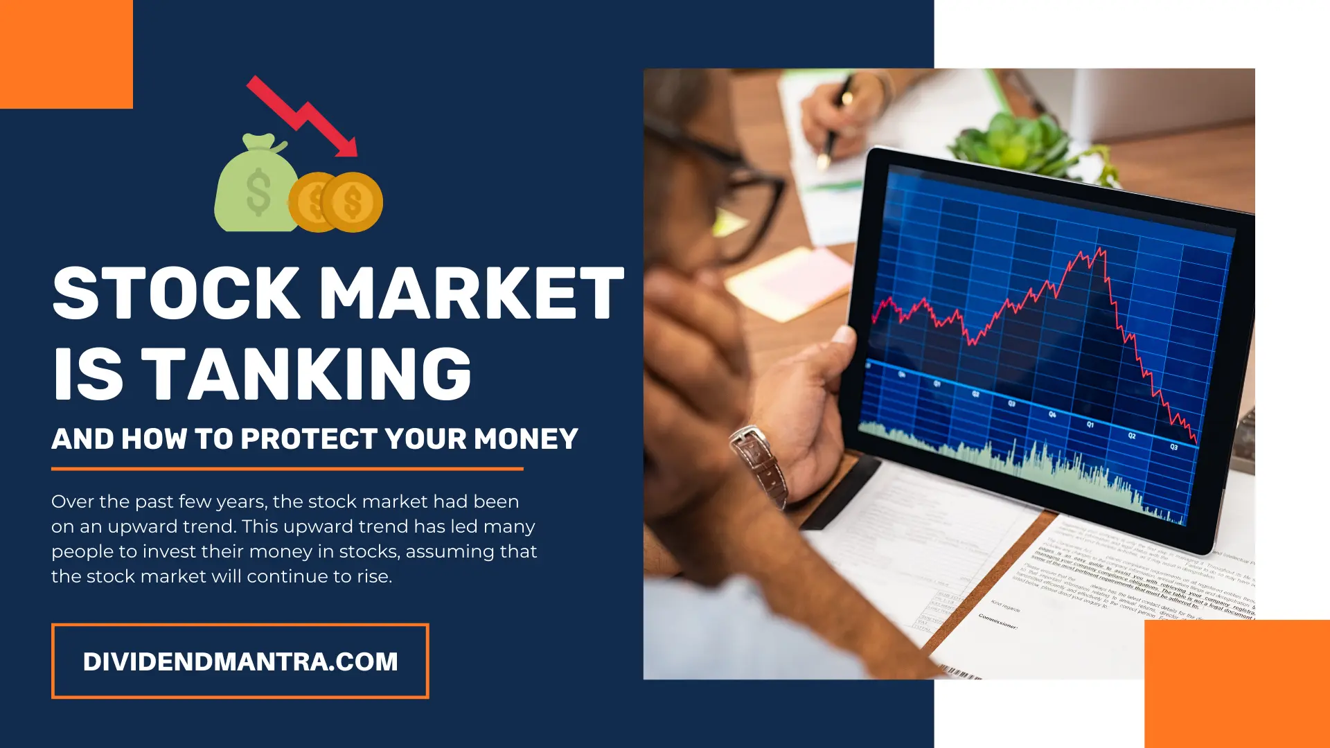 Stock Market Is Tanking and How To Protect Your Money